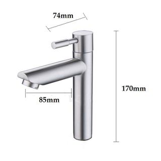 Vòi lavabo lạnh, kiểu tay gạt giá cực tốt, mã L03