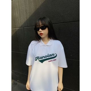 Áo polo nữ form rộng, áo thun polo nữ có cổ đẹp chất cotton form unisex PL010 Miucho basic
