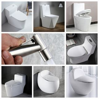 Vòi xịt vệ sinh bồn cầu chất liệu inox 304, bền, rẻ