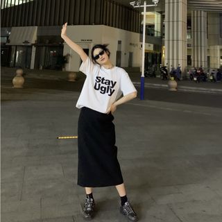 Áo thun nữ form rộng đẹp tay lỡ kiểu hàn quốc, áo phông nữ form rộng unisex vải cotton AT161 Miucho in hoạt tiết