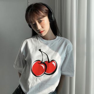 Áo phông nữ form rộng tay lỡ unisex đẹp, áo thun nữ form rộng tay lỡ unisex cotton hàn quốc AT060 Miucho in hình