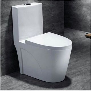 Bồn cầu một khối trắng ngà, thiết kế Châu Âu, mã K86E. Hàng chất lượng, giá cực tốt