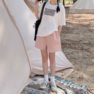 Áo phông nữ form rộng tay lỡ unisex đẹp, áo thun nữ form rộng tay lỡ unisex cotton hàn quốc AT003 Miucho basic tee