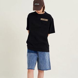 Áo thun nữ form rộng đẹp tay lỡ kiểu hàn quốc, áo phông nữ form rộng unisex vải cotton AT209 Miucho basic
