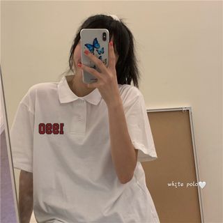 Áo polo nữ form rộng, áo thun polo nữ có cổ đẹp chất cotton form unisex PL004 Miucho basic