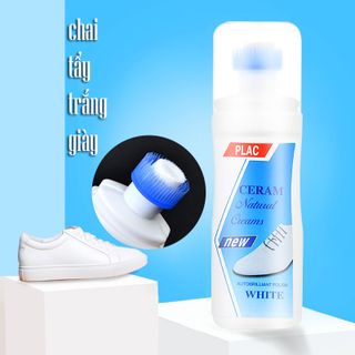 Chai Cọ Đầu Chổi/Xịt Tẩy Trắng Giày Dép - Lọ Nước Đánh Giày Tẩy Ố - Tẩy Giày PLAC Đầu Bàn Chải giá sỉ