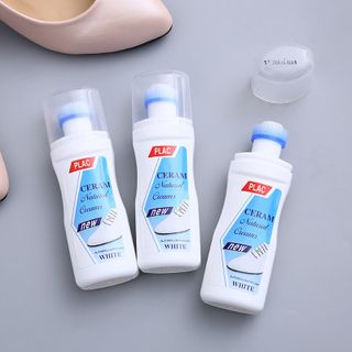 Chai Cọ Đầu Chổi/Xịt Tẩy Trắng Giày Dép - Lọ Nước Đánh Giày Tẩy Ố - Tẩy Giày PLAC Đầu Bàn Chải