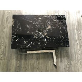 Bàn đá lavabo với 2 màu sắc trắng đen cùng nhiều kích thước để lựa chọn