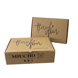 Hộp quà tặng áo thun Miucho để được 3 áo 25x17cm