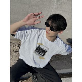 Áo thun nữ form rộng đẹp tay lỡ kiểu hàn quốc, áo phông nữ form rộng unisex vải cotton AT245 Miucho in họa tiết