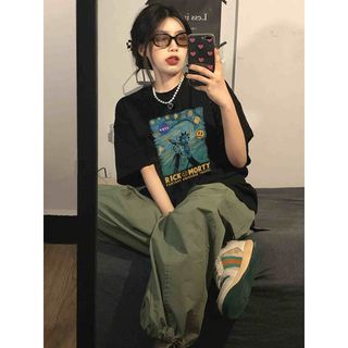 Áo thun Unisex form rộng đẹp tay lỡ kiểu hàn quốc, áo phông Unisex form rộng unisex vải cotton AT188 Miucho in hoạt tiết
