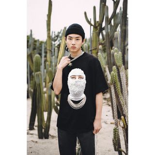 Áo phông hoa cúc form rộng tay lỡ unisex, áo thun hoa cúc form rộng tay lỡ unisex cotton AT191 Miucho in logo