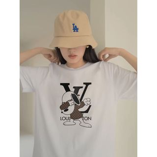 Áo phông nữ form rộng tay lỡ unisex đẹp, áo thun nữ form rộng tay lỡ unisex cotton hàn quốc AT057 Miucho in hình