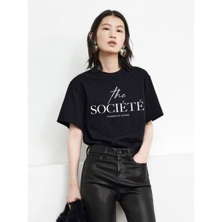 Áo thun nữ cổ tròn chất liệu cotton mềm mại form regular AR003 Miucho basic