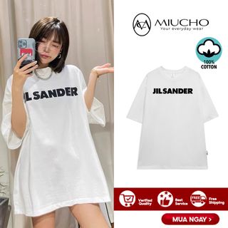 Áo phông nữ form rộng tay lỡ unisex đẹp, áo thun nữ form rộng tay lỡ unisex cotton hàn quốc AT070 Miucho basic tee