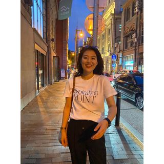 Áo thun nữ cổ tròn chất liệu cotton mềm mại form regular AR022 Miucho basic