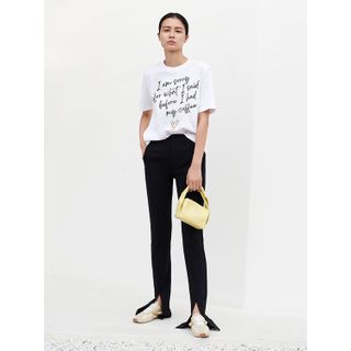 Áo thun nữ cổ tròn chất liệu cotton mềm mại form regular AR016 Miucho basic