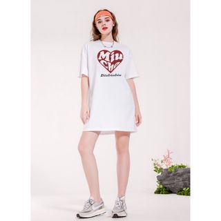 Đầm suông dài tay lỡ, váy suông dáng dài tay vintage nữ cổ tròn chất cotton bigsize DT002 Miucho in brand name