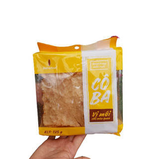 BÁNH TRÁNG MẮM RUỐC CÔ BA 125G - BATRAFOOD