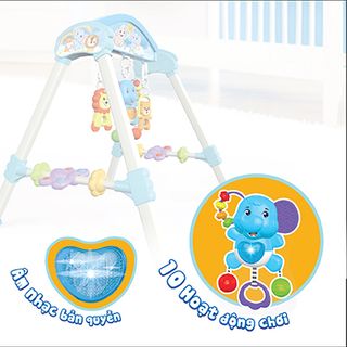 Kệ chữ A chú voi xanh ngỗ nghĩnh _ Ngôi nhà tuổi thơ của bé