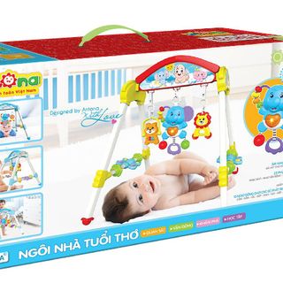 Kệ chữ A chú voi xanh ngỗ nghĩnh _ Ngôi nhà tuổi thơ của bé