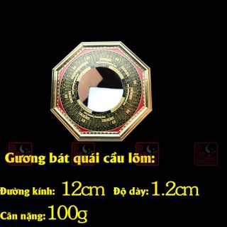 Gương bát quái cầu lồi / lõm xua đuổi tà ma - Trấn trạch mang lại bình an - TÔ TÂM QUANG