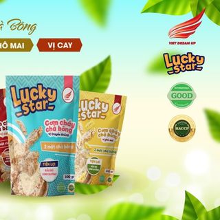 Bán Buôn rẻ hơn bán lẻ hàng cơm cháy Lucky Star giá sỉ