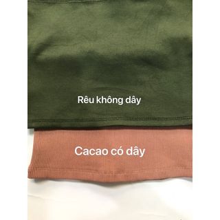 [ĐƯỢC MUA 3Áo ống dây ngang chất thun gân.