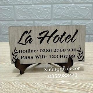 [ Độc ] BẢNG Thông Tin Wifi Password Để Bàn Theo Yêu Cầu giá sỉ