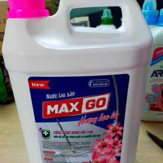 Chuyên cung cấp sỉ nước giặt xả lau sàn nhà nước rửa chén nước can 5kg hiệu Maxgo giá sỉ