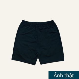 Quần mặc trong váy vải thun cotton co giãn 4 chiều màu đen QVTD001