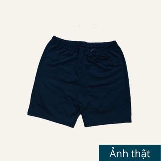 Quần mặc trong váy vải thun cotton co giãn 4 chiều màu đen QVTD001
