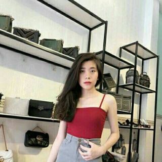 FREESHIP TOÀN QUỐC_ÁO ỐNG DÂY CÚP NGỰC COTTON (10 màu HOT)