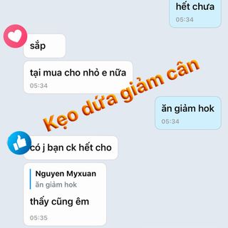 KẸO DỨA PLUS GIẢM CÂN
