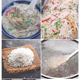 100g Bột Khoai Bột Báng Bột Răng Cưa Dùng Để Nấu Chè Sương Sa Hạt Lựu