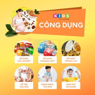 Ngũ cốc bầu, ngũ cốc siêu dinh dưỡng Lạc Lạc Plus , có hạt Sachi siêu dinh dưỡng cho bé (hộp/30 gói/600g)