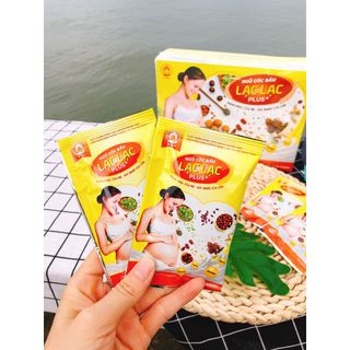 Ngũ cốc bầu, ngũ cốc siêu dinh dưỡng Lạc Lạc Plus , có hạt Sachi siêu dinh dưỡng cho bé (hộp/30 gói/600g)