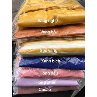 ÁO THUN TAY DÀI SỌC GÂN CAO CẤP BODY (30màu/video kèm ảnh thật)