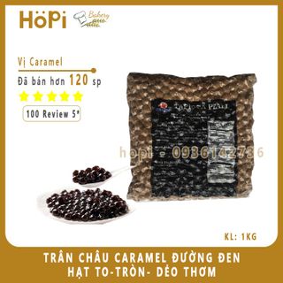 Trân Châu Đường Đen Hạt To, Thơm Ngon, Dùng Làm Toping Trà Sữa, Chè (1kg) giá sỉ