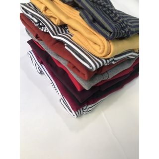 [ 10Màu HOTT ÁO CROPTOP TAY DÀI THUN GÂN CAO CẤP