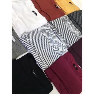 [ 10Màu HOTT ÁO CROPTOP TAY DÀI THUN GÂN CAO CẤP