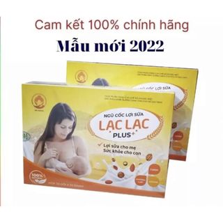 Combo 2 hộp Ngũ cốc lợi sữa Lạc Lạc, Ngũ cốc Lạc Lạc cho mẹ sau sinh hộp 30 gói (chính hãng)