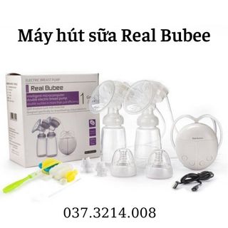 Máy Hút Sữa Điện Đôi Real Bubee - Bảo Hành máy 1Tháng giá sỉ