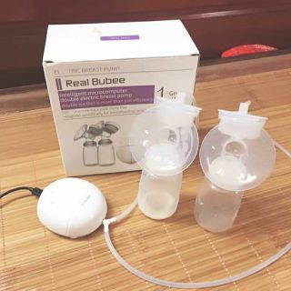 Máy Hút Sữa Điện Đôi Real Bubee - Bảo Hành máy 1Tháng