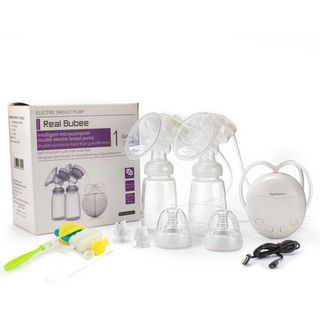 Máy Hút Sữa Điện Đôi Real Bubee - Bảo Hành máy 1Tháng