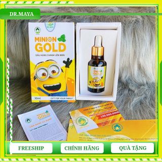 Dầu húng chanh MINION GOLD 30mL chiết lạnh tự nhiên