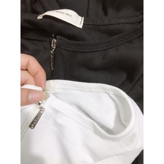 Áo croptop DÂY KÉO TAY DÀI