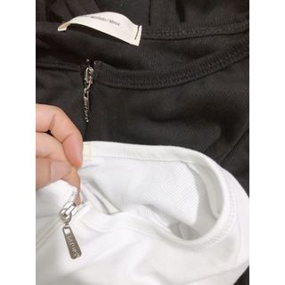 Áo croptop DÂY KÉO TAY DÀI