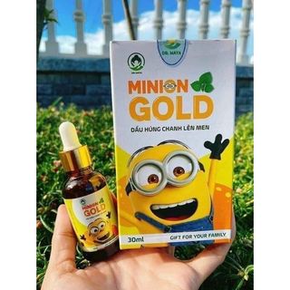 Combo Dầu húng chanh Minion Gold + Sáp ấm