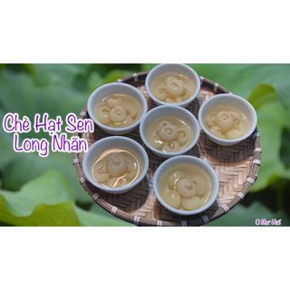 Set Nguyên Liệu Chè Hạt Sen Long Nhãn Thảo Mộc Organic Cao Cấp (Set 20-25 chén) - Hopi
